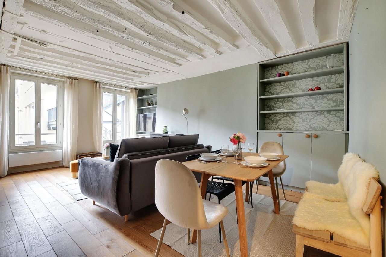 Chic Apartment -1Br-4P- Haut Marais - Republique パリ エクステリア 写真