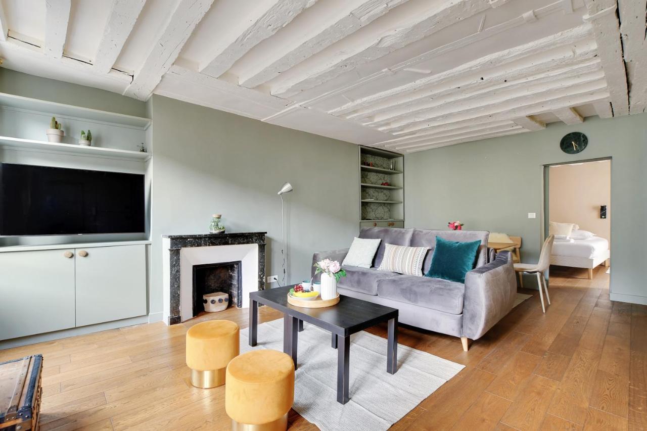 Chic Apartment -1Br-4P- Haut Marais - Republique パリ エクステリア 写真