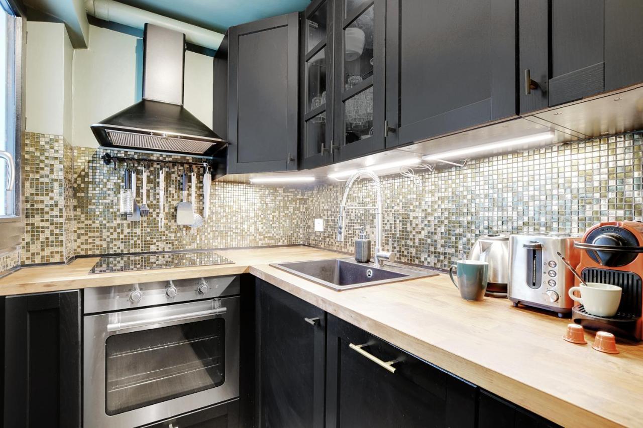 Chic Apartment -1Br-4P- Haut Marais - Republique パリ エクステリア 写真
